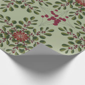 Kerstpatroon cadeaupapier (Hoek)