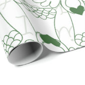 Kerstpatroon cadeaupapier (Rol Hoek)