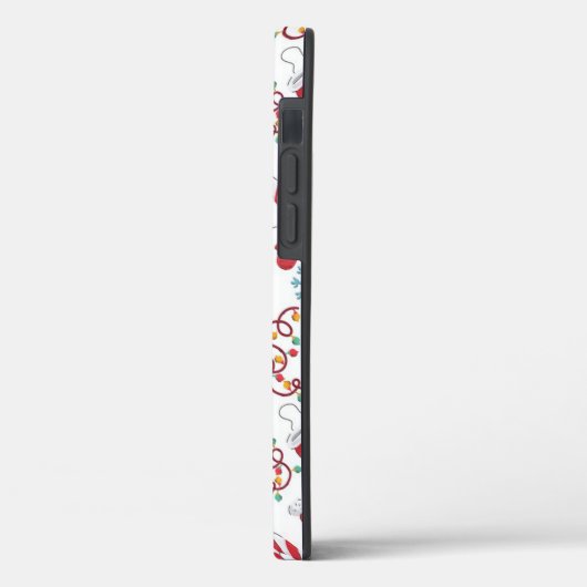 kerstpatroon Case-Mate iPhone case (Achterkant / Links)