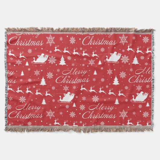 kerstpatroon deken (Voorkant)