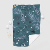 Kerstpatroon, Dennensneeuw 12 Golfhanddoek (Insitu)