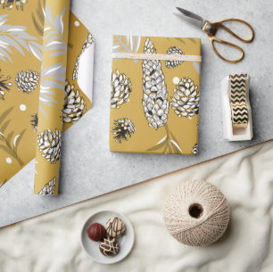 Kerstpatroon, Dennensneeuw 6 Cadeaupapier