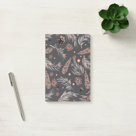 Kerstpatroon, Dennensneeuw Post-it® Notes (Kantoor)