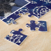 kerstpatroon | Foto van de familie Legpuzzel (Zijkant)