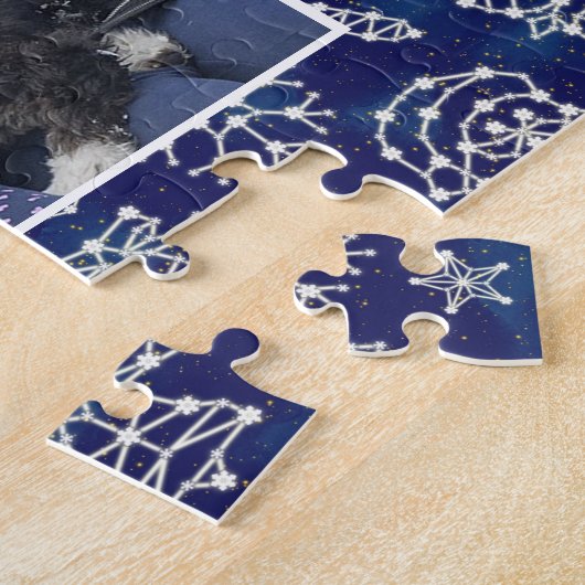 kerstpatroon | Foto van de familie Legpuzzel (Zijkant)