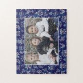 kerstpatroon | Foto van de familie Legpuzzel (Verticaal)