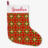 Kerstpatroon Grote Kerstsok (Voorkant)