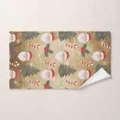 kerstpatroon handdoek (Handdoek)