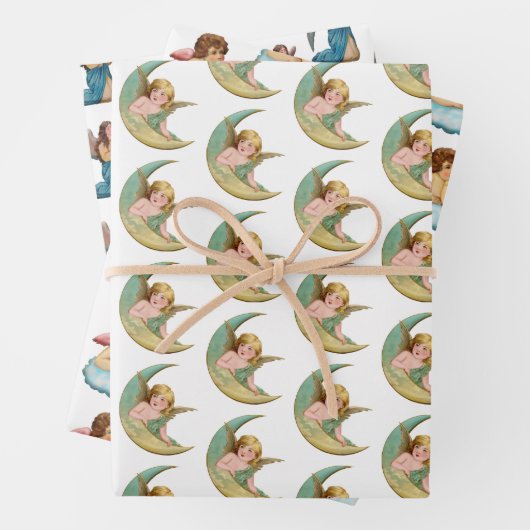  kerstpatroon inpakpapier vel (In situ)