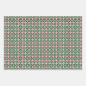 Kerstpatroon Inpakpapier Vel (Voorkant 2)