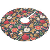  kerstpatroon kerstboom rok (Gekanteld)