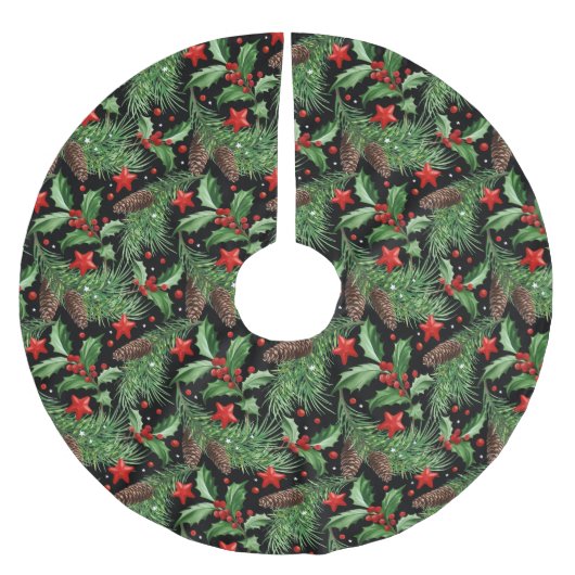  kerstpatroon kerstboom rok (Voorkant)