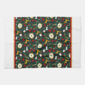 Kerstpatroon keukendoek theedoek (Horizontaal)