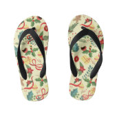 Kerstpatroon Kinder Teenslippers (Voetbed)
