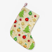 kerstpatroon kleine kerstsok (Voorkant (Hangend))