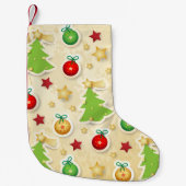 kerstpatroon kleine kerstsok (Voorkant)