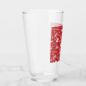 Kerstpatroon kopiëren glas (Rechts)