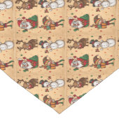  kerstpatroon korte tafelloper (Hoek)