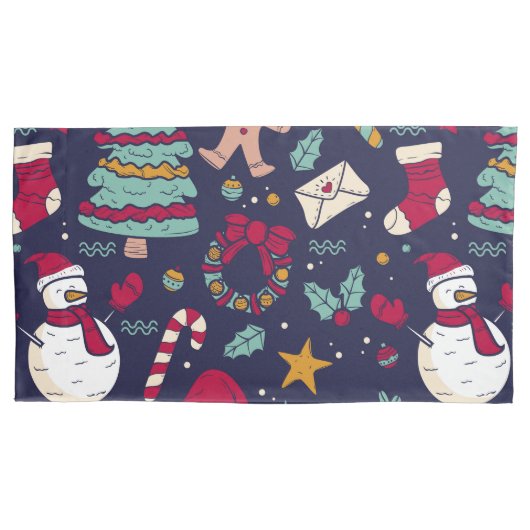 kerstpatroon kussensloop (Voorkant)