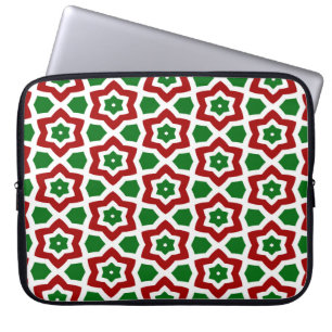 kerstpatroon laptop sleeve