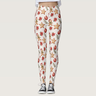 Kerstpatroon Leggings