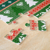 kerstpatroon legpuzzel (Zijkant)