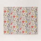 kerstpatroon legpuzzel (Horizontaal)