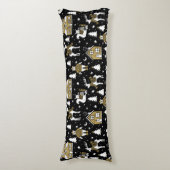 kerstpatroon lichaamskussen (Voorkant Verticaal)