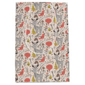 kerstpatroon medium cadeauzakje (Voorkant)