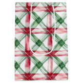 kerstpatroon medium cadeauzakje (Achterkant)