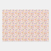 kerstpatroon met cavia's van 3 inpakpapier vel (Voorkant 3)