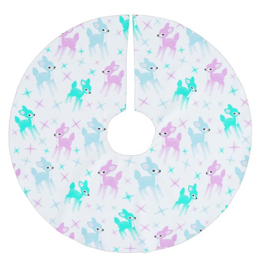  kerstpatroon met gebak-deer kerstboom rok (Voorkant)