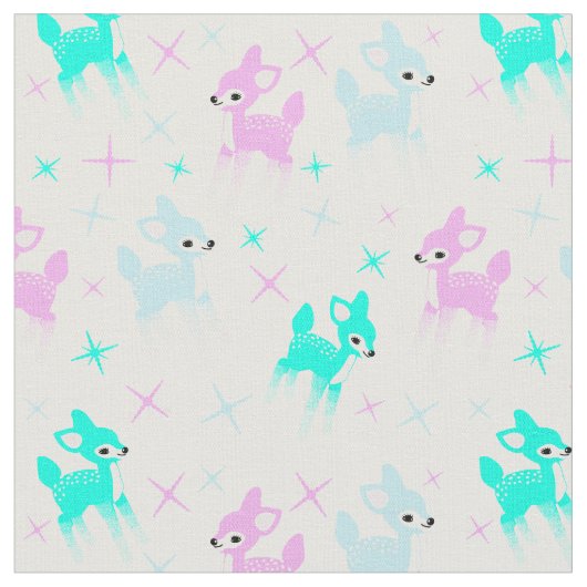 kerstpatroon met gebak-deer stof (Close Up)