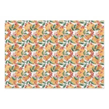 kerstpatroon met gedroogde Sinaasappels en bessen