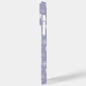 Kerstpatroon met polaire beren en sneeuwvlokken Case-Mate iPhone case (Achterkant / Links)