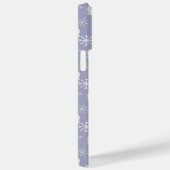 Kerstpatroon met polaire beren en sneeuwvlokken Case-Mate iPhone case (Achterkant / Rechts)