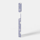 Kerstpatroon met polaire beren en sneeuwvlokken iPhone hoesje (Rechterkant)