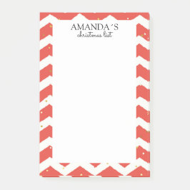 Kerstpatroon Opmerkingen Post-it® Notes