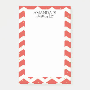 Kerstpatroon Opmerkingen Post-it® Notes