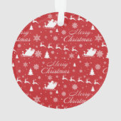 kerstpatroon ornament (achterkant)