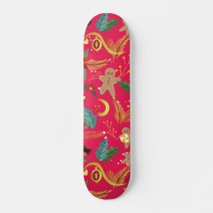 kerstpatroon persoonlijk skateboard