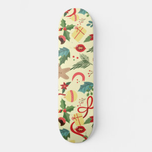kerstpatroon persoonlijk skateboard
