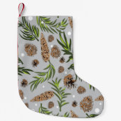 kerstpatroon, pijnsneeuw 10 kleine kerstsok (Voorkant)