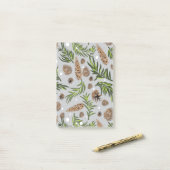 kerstpatroon, pijnsneeuw 10 post-it® notes (Op bureau)