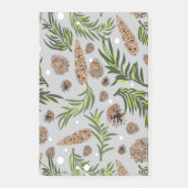 kerstpatroon, pijnsneeuw 10 post-it® notes (Voorkant)