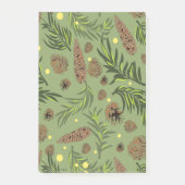 kerstpatroon, pijnsneeuw 11 post-it® notes (Voorkant)