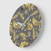 kerstpatroon, pijnsneeuw 2 grote klok (Hoek)