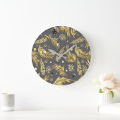 kerstpatroon, pijnsneeuw 2 grote klok (Huis)