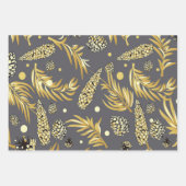 kerstpatroon, pijnsneeuw 2 inpakpapier vel (Voorkant 3)