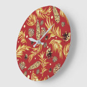 kerstpatroon, pijnsneeuw 3 grote klok (Hoek)